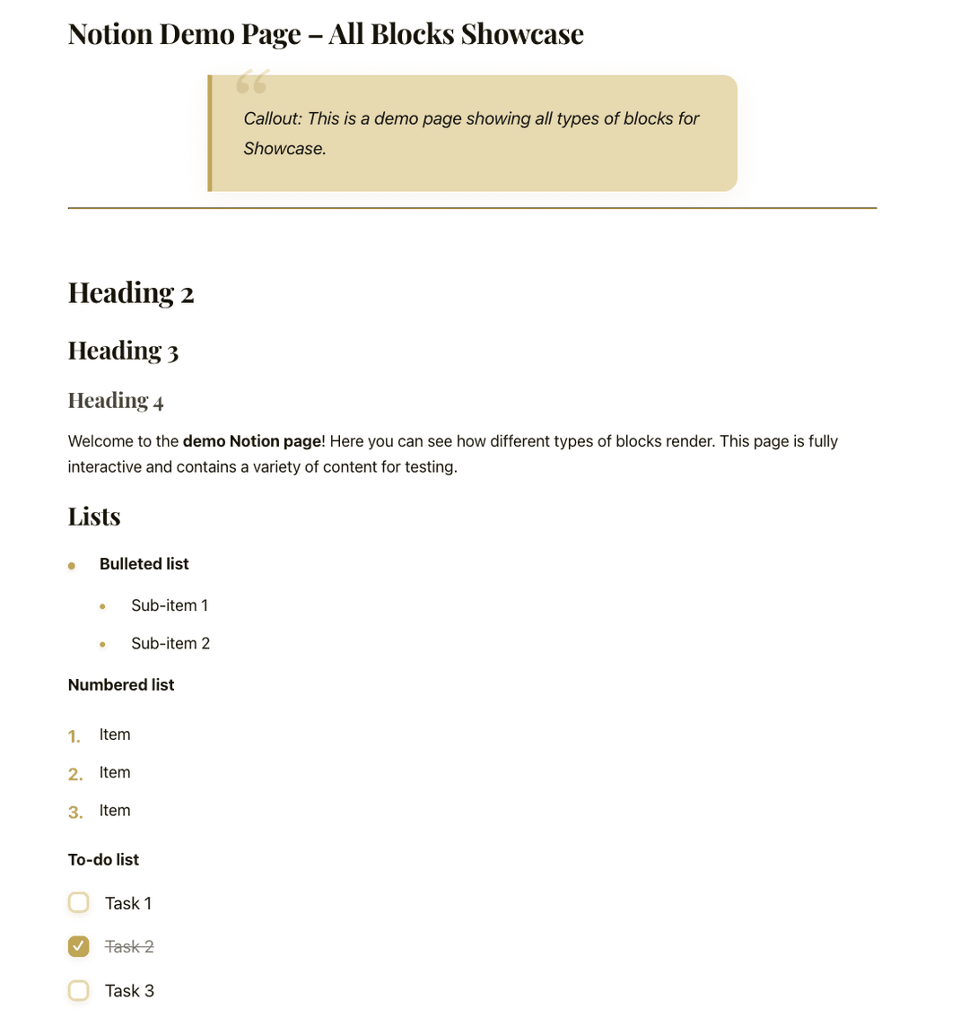 Headings + Text (RTE)
